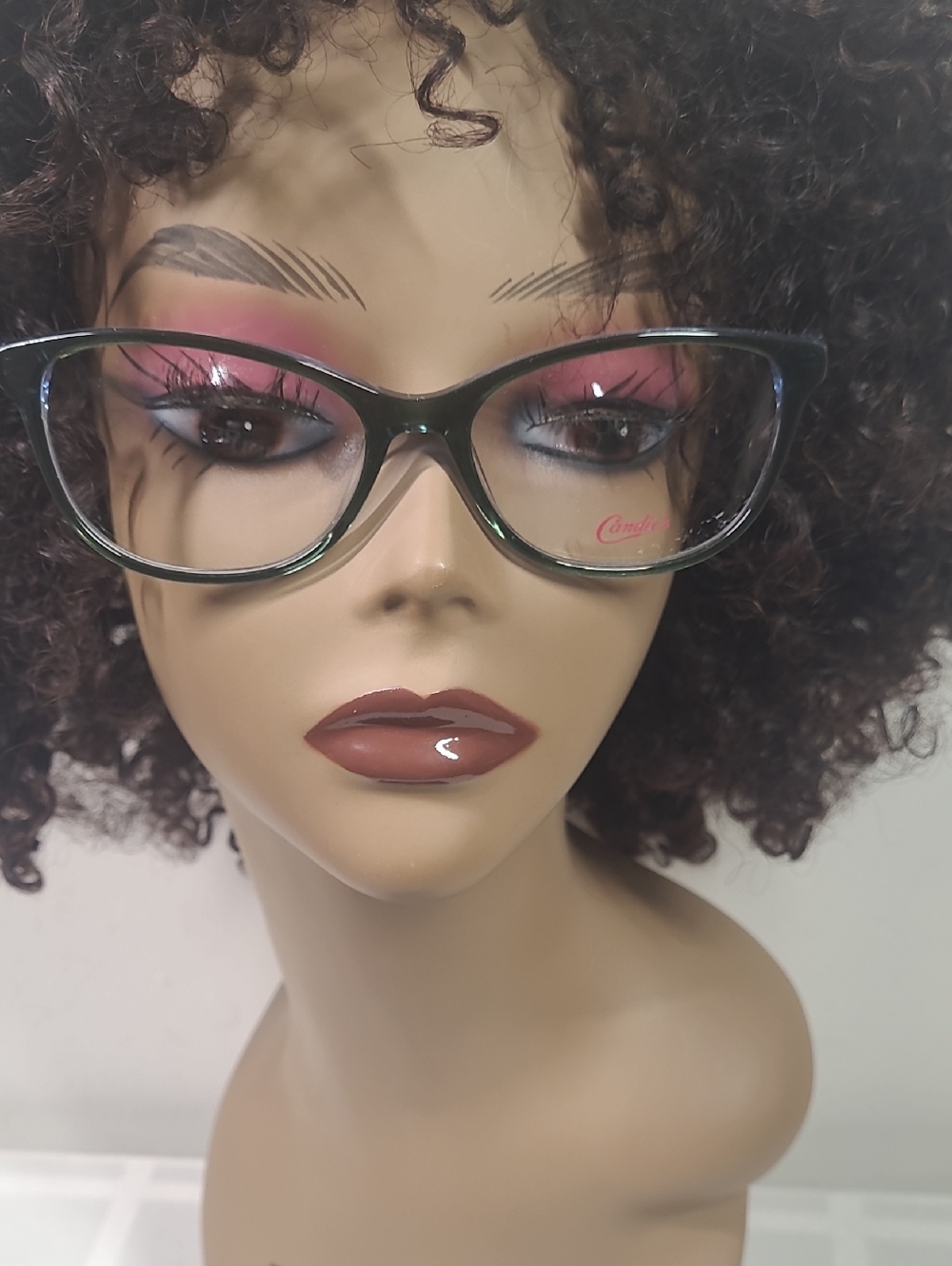 Candie's Black Women's Cat-Eye Fashion Glasses